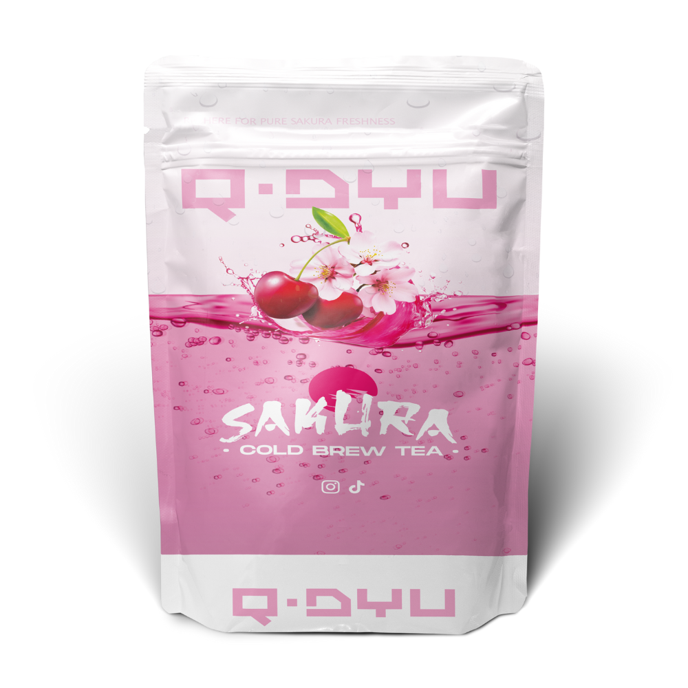 Q-Dyu Cold Brew Tea - Sakura Kirsche